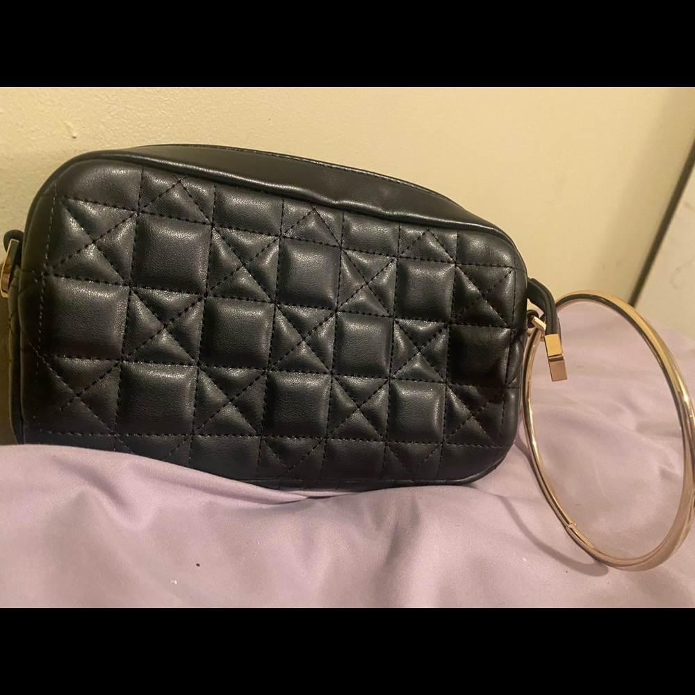 Forever21 Black Bag with strap